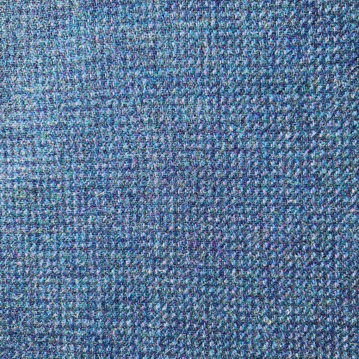 Teal With a Touch Of Blue-Buckle Fastening Luxury Harris Tweed Dog Collar