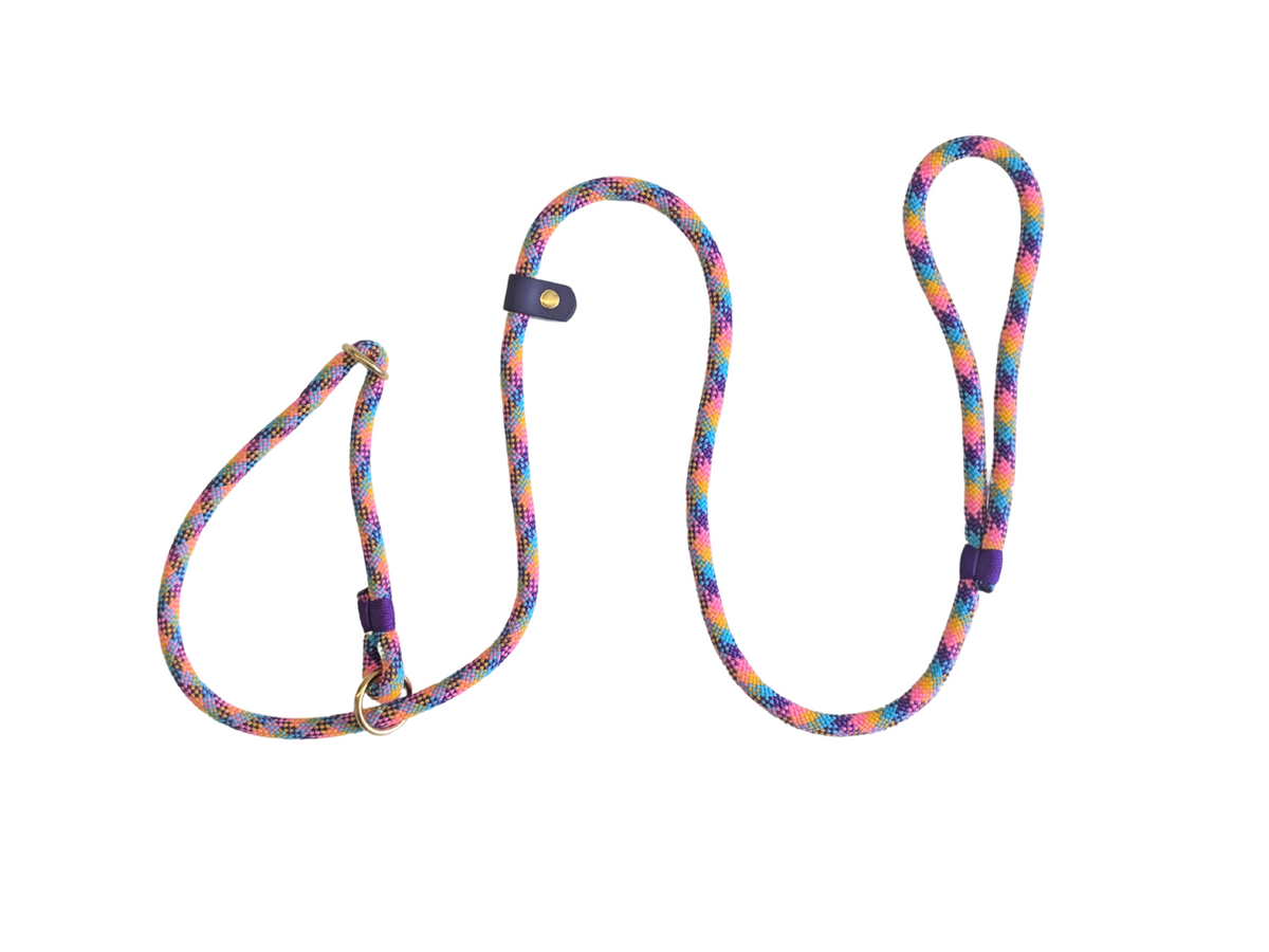 Dolomite Handmade Rope Slip or Clip lead /collared creatures