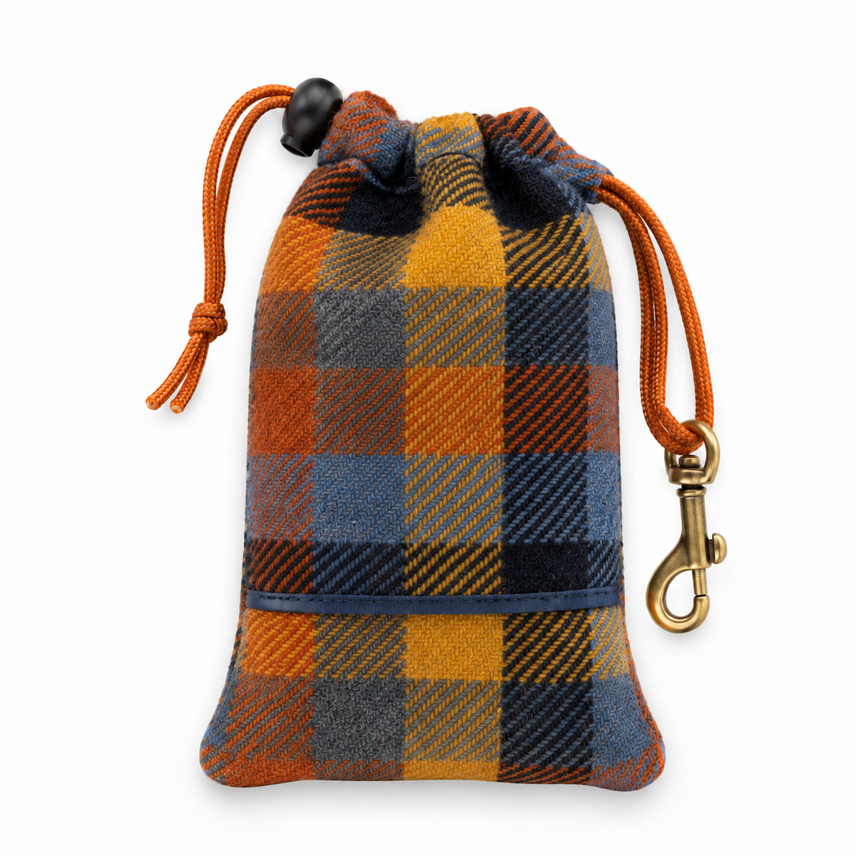 Highland Ember Tweed Dog Collar