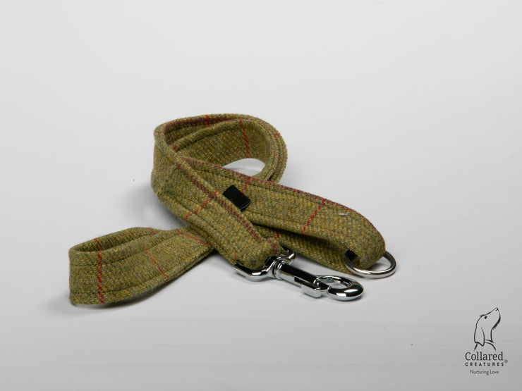 Collared Creatures Classic Yorkshire Tweed Luxury Dog Lead