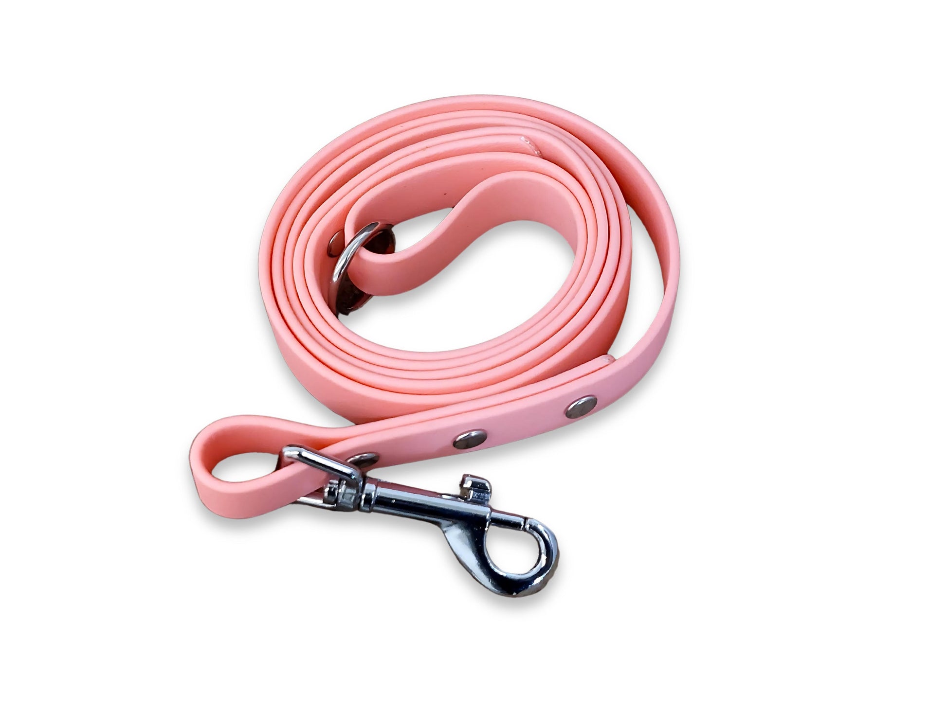 Baby Pink Dog Clip Lead – Stylish Waterproof Biothane Leash for Dogs

