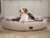 Beige Classic Comfort Cocoon Dog Bed (cushion base)