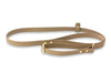 Beige Waterproof Biothane Dog Slip Lead