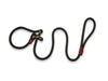 Black Handmade Rope Slip or Clip Lead