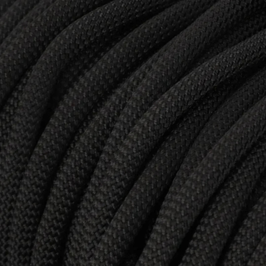 Black Handmade Rope Slip or Clip Lead