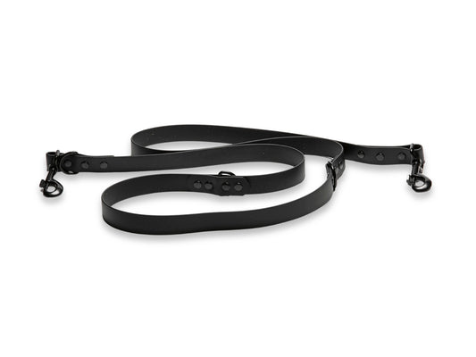 Black Dog Training Lead – Professional Adjustable Biothane Leash for Dogs