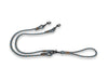Handmade Rope Split / Double Dog Lead Blue & Brown