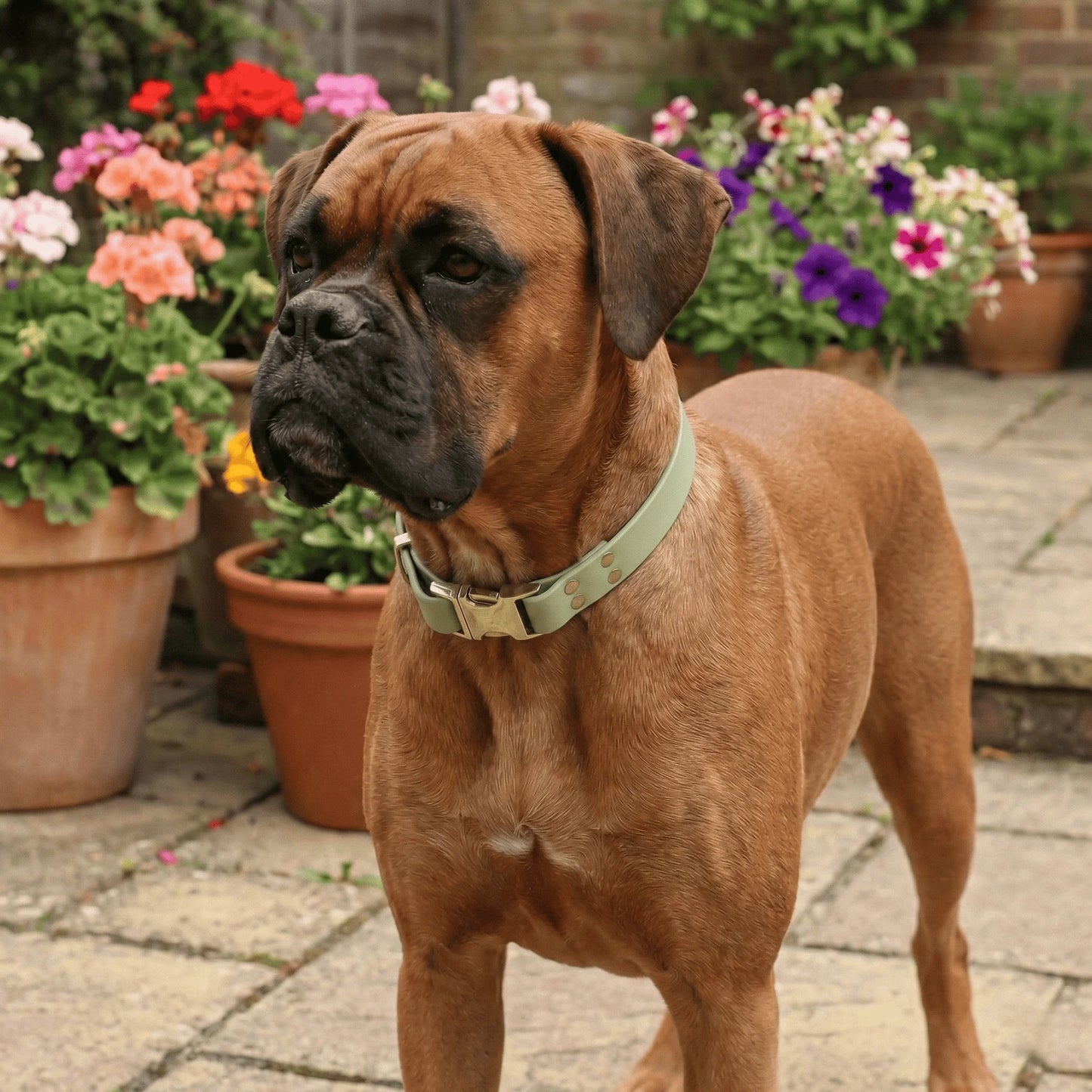 Guacamole Waterproof Biothane Metal Clasp Dog Collar