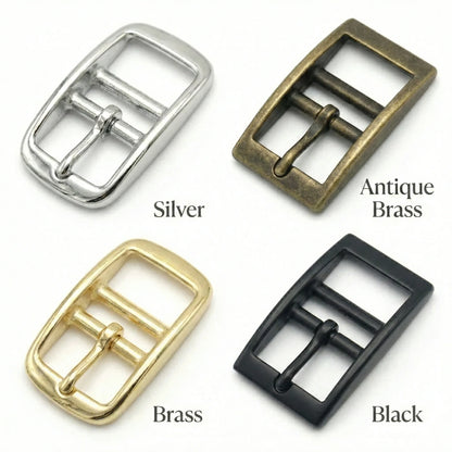 Blue Herringbone - Buckle Fastening Luxury Harris Tweed Dog Collar - Collared Creatures LTD