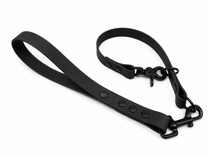 Black Waterproof Biothane Slip Dog Collar