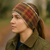 Herbstliches Karo Damen Harris Tweed Stirnband