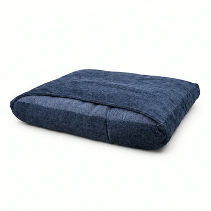 collared creatures navy dog snuggle sack with attached blanket hood