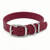 Wine Waterproof Biothane Buckle Dog Collar