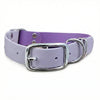 Amethyst & Pastell Rosa Wasserdichtes Biothane Schnalle Hundehalsband