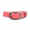 Coral Waterproof Biothane Buckle Dog Collar