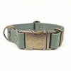 Country Green Waterproof Biothane Metal Clasp Dog Collar