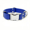 Electric Blue Waterproof Biothane Metal Clasp Dog Collar