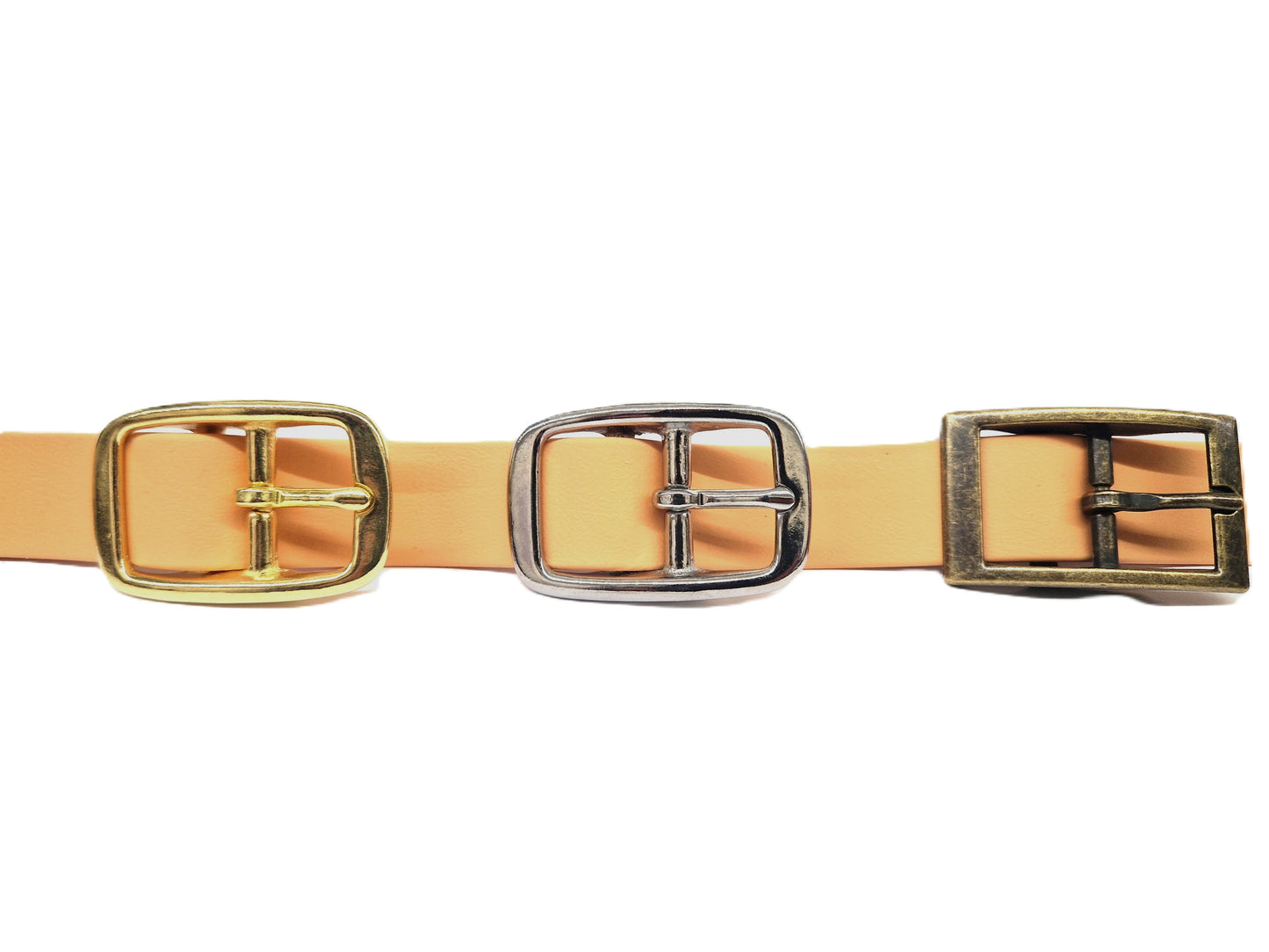 Golden Copper Waterproof Biothane Buckle Dog Collar