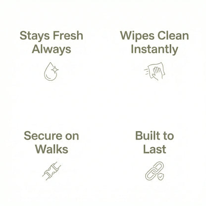 Country Green Waterproof Biothane Metal Clasp Dog Collar - Collared Creatures LTD