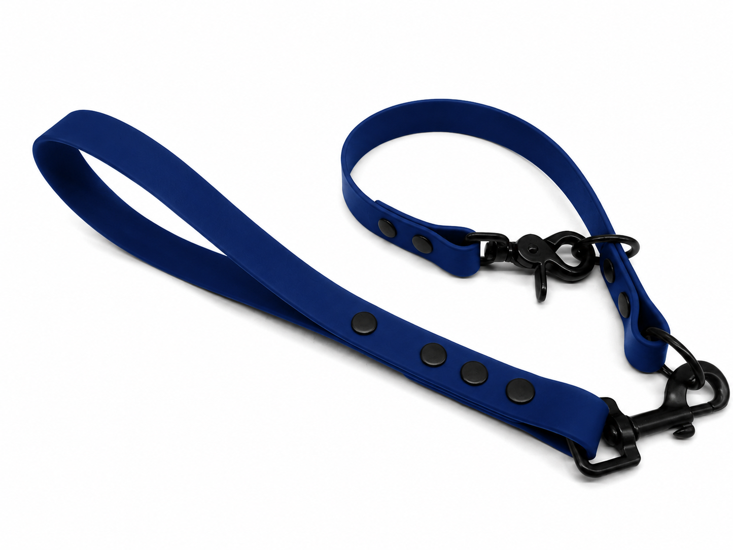 Navy Waterproof Biothane Slip Dog Collar