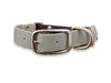 Dark Brown & Beige Multicolour Waterproof Biothane Buckle Dog Collar