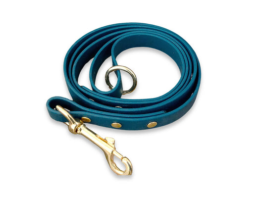 Deep Green Biothane Dog Lead – Waterproof, Durable & Handmade in the UK