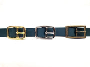 Dark Green Waterproof Biothane Buckle Dog Collar