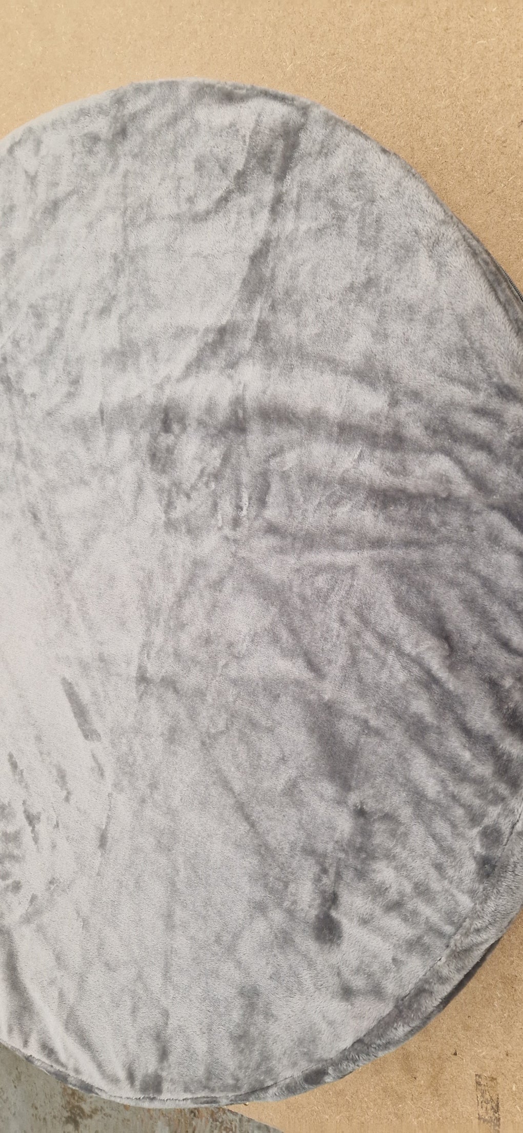 Large Grey Deluxe Comfort Cocoon Dog Bed 30% off