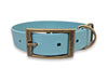 Duck Egg Blue Waterproof Biothane Buckle Dog Collar