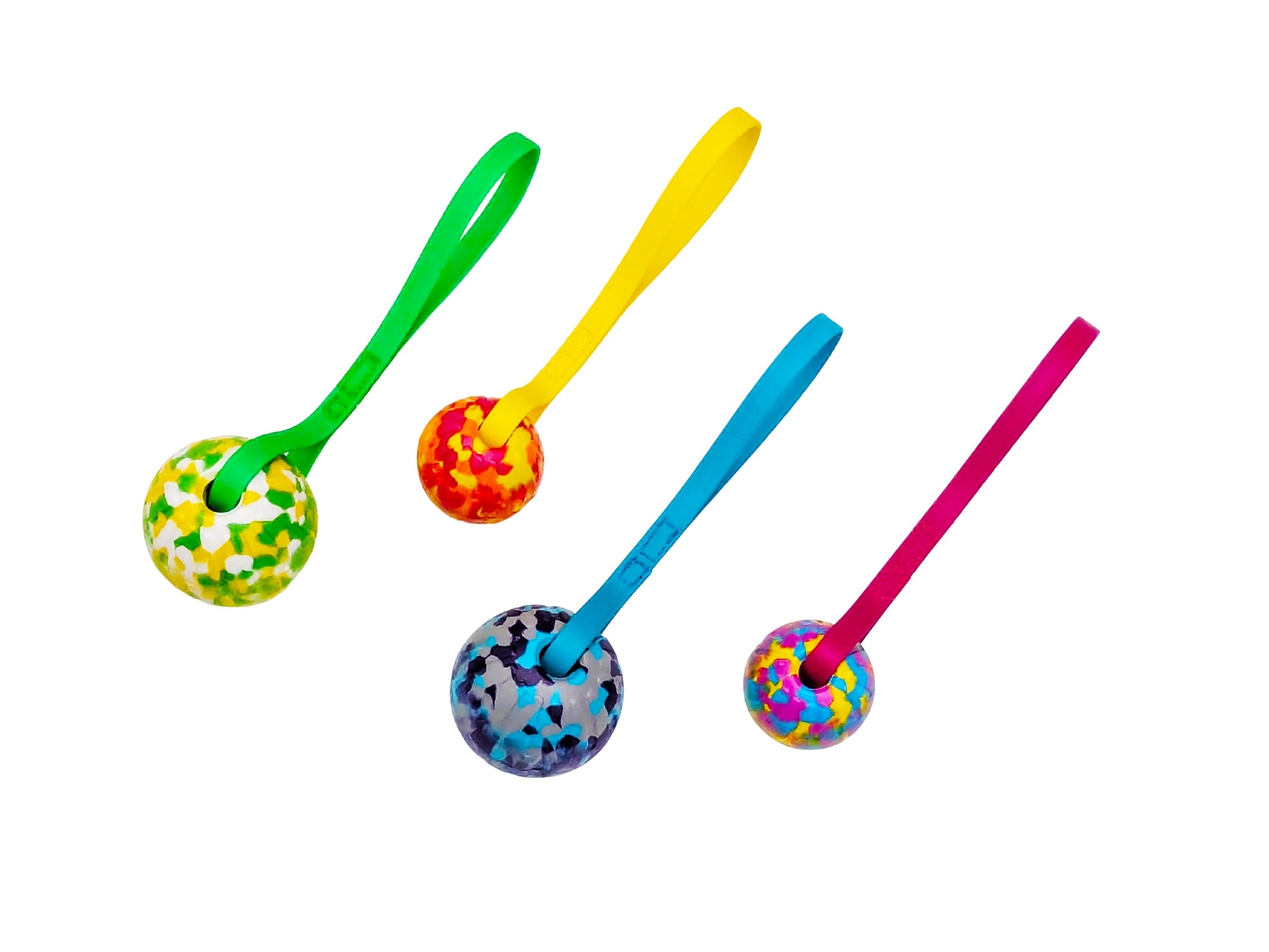 Floating tug toy for dogswith Biothane Handle - collared creatures