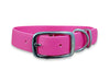 Fuchsia Waterproof Biothane Buckle Dog Collar