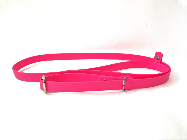 Fuchsia Waterproof Biothane Dog Slip Lead Handmade in Yorkshire