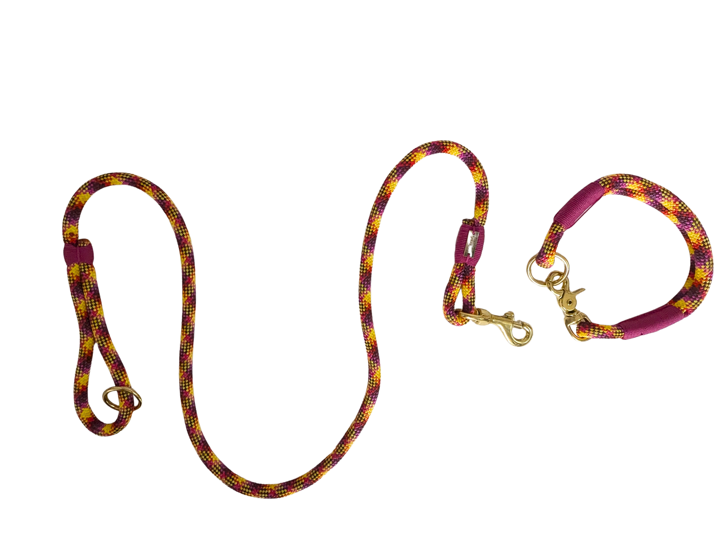 Feugo Handmade Rope Slip or Clip Lead /collared creatures