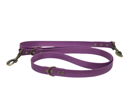 Grape Waterproof / Biothane Dog Training Lead Handmade in Yorkshire UK