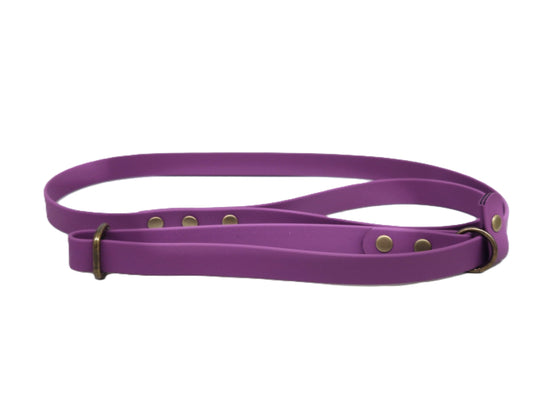 Grape Waterproof Biothane Dog Slip Lead Handmade in Yorkshire
