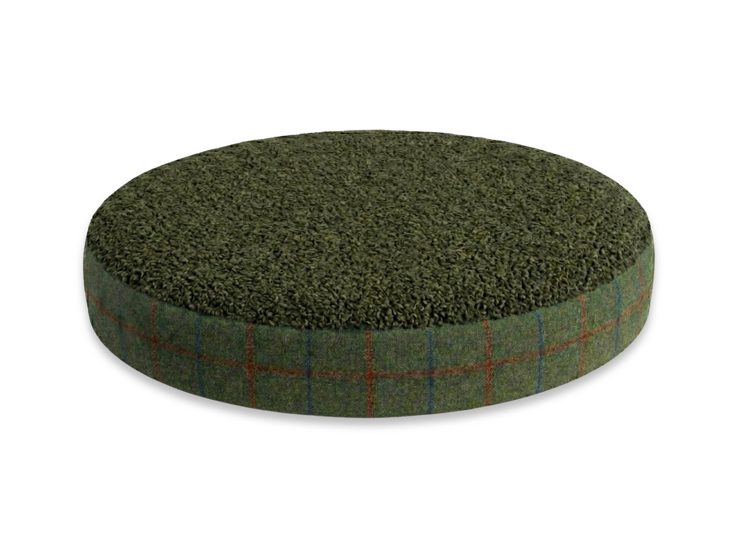 Inner Foam Cushion Cover for Green Tweed Deluxe Comfort Cocoon Dog Bed