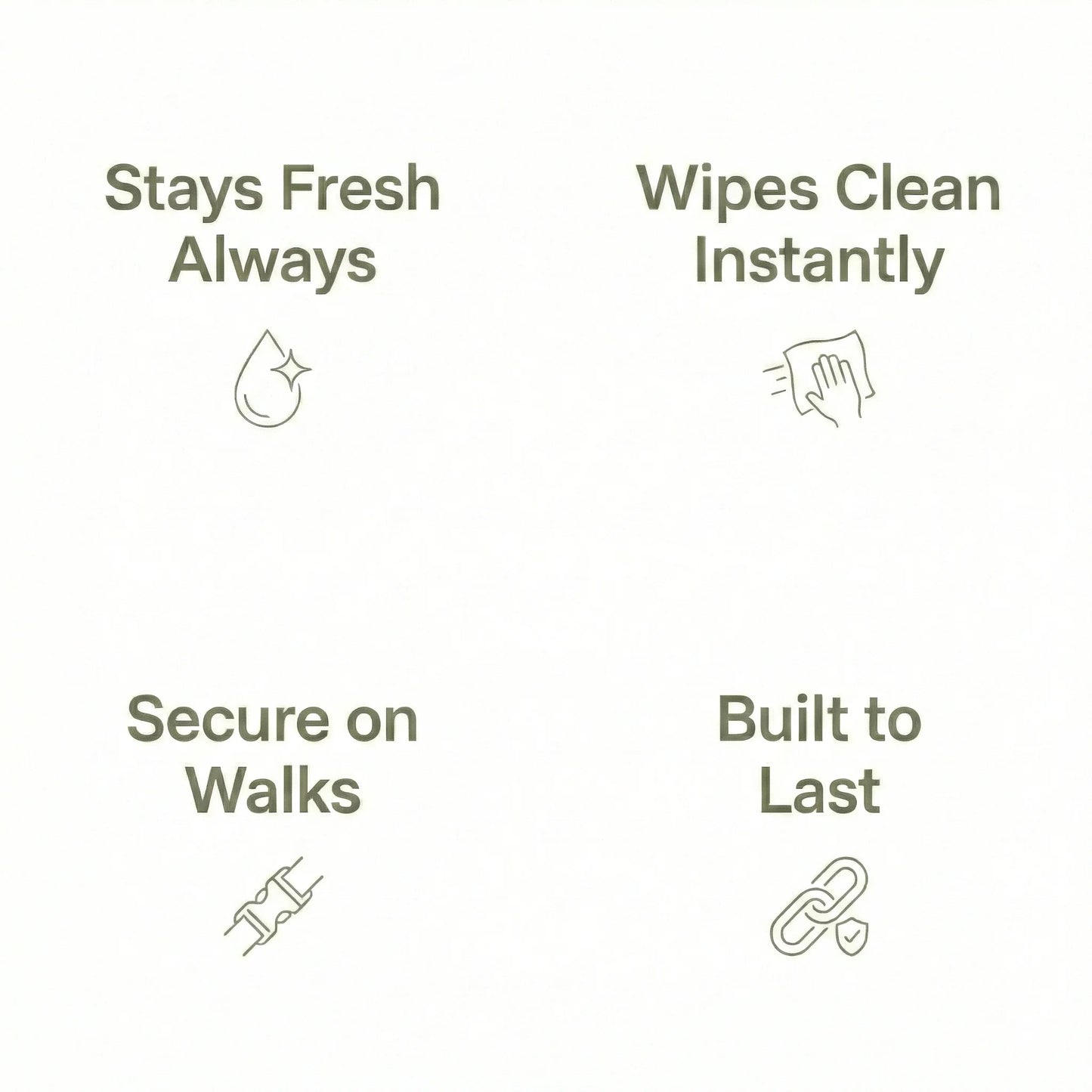 Guacamole Waterproof Biothane Metal Clasp Dog Collar