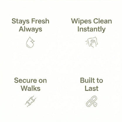 Guacamole Waterproof Biothane Metal Clasp Dog Collar