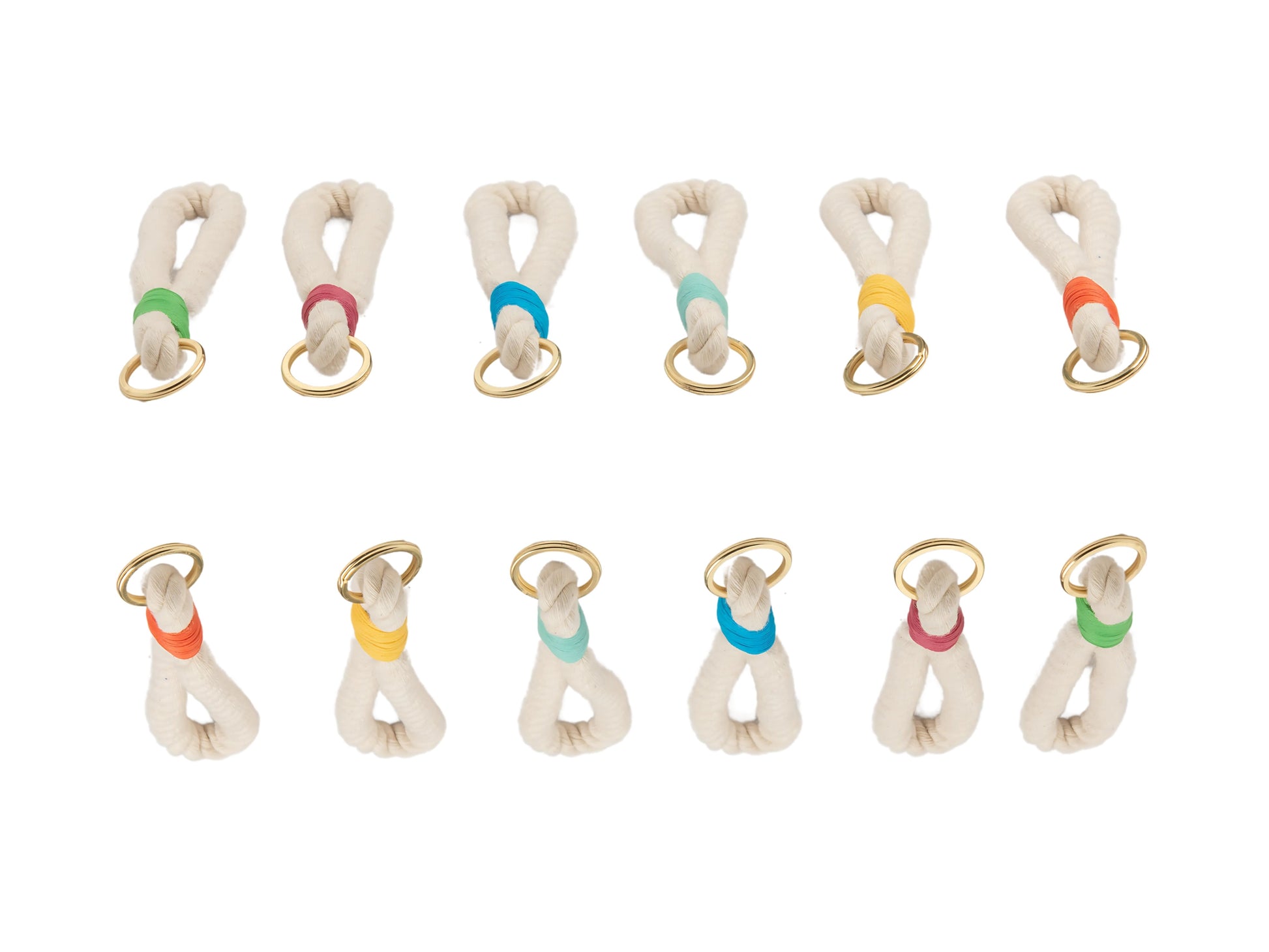 Product photo of Collared Creatures 10mm cotton rope Key-Rings