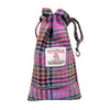 Kaleidoscope Houndstooth Tweed Treat Bag With Built-In Poop Bag Dispenser