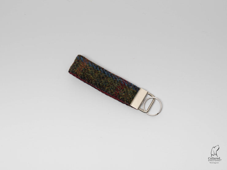 Winter Woodland-Buckle Fastening Luxury Harris Tweed Dog Collar