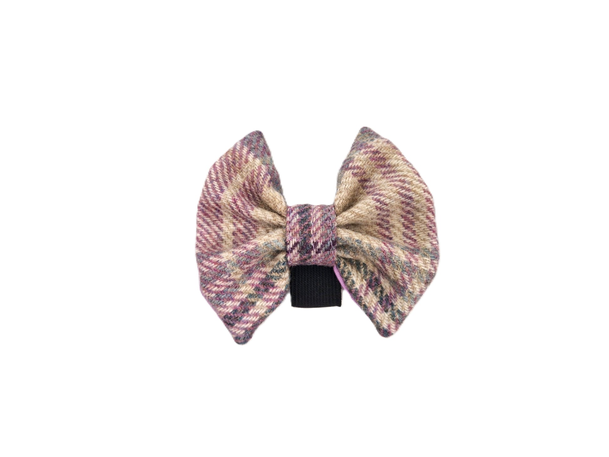 Collared Creatures, Abraham Moon Kincraig Heather Luxury Dog bow tie