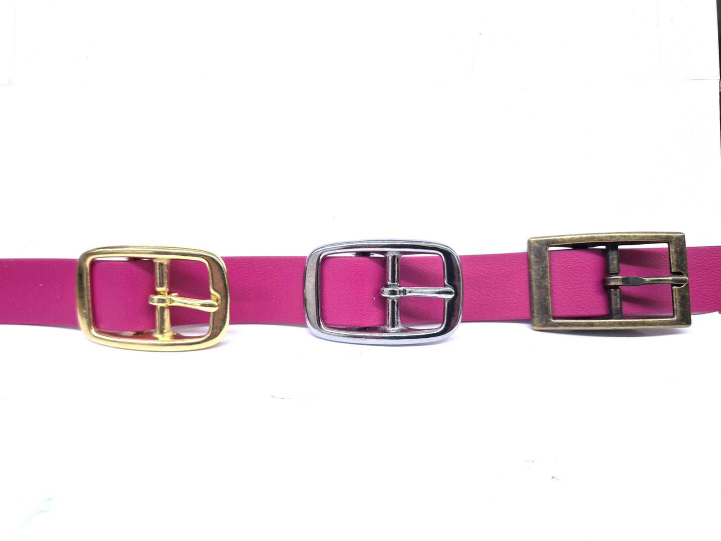 Magenta Waterproof Biothane Buckle Dog Collar