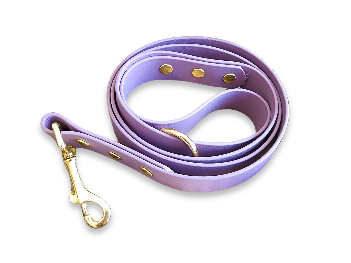 Soft Purple Biothane Dog Lead – Waterproof, Durable & UK Handmade