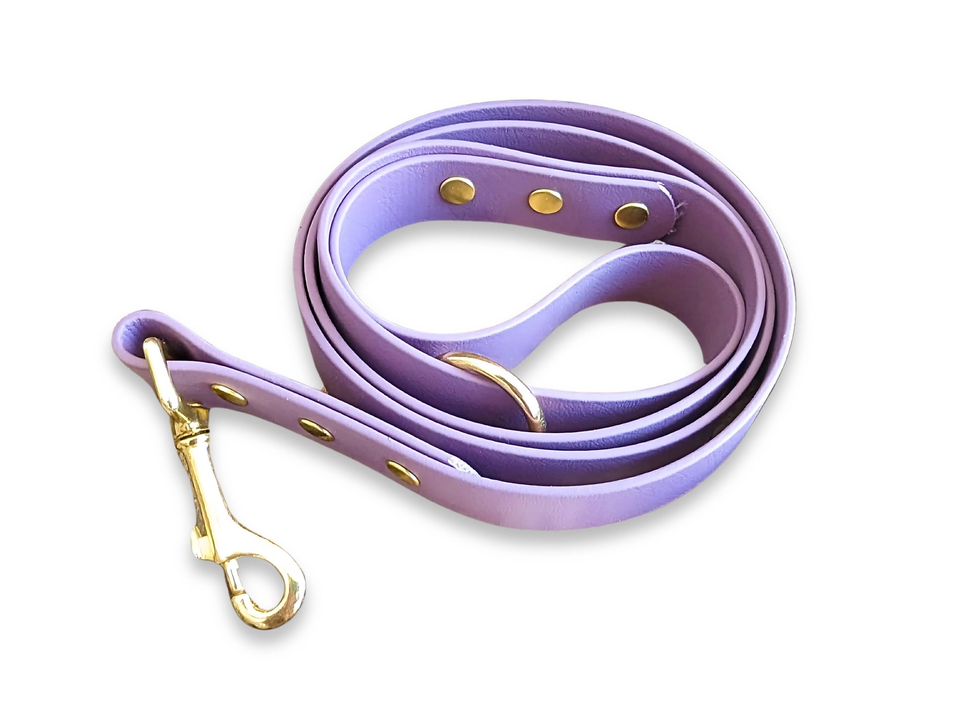 Soft Purple Biothane Dog Lead – Waterproof, Durable & UK Handmade