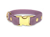 Mauve Small Breed Waterproof Biothane Dog Collar 21cm to 28cm Neck