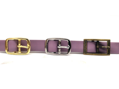 Mauve & Guacamole Green Multicolour Waterproof Biothane Buckle Dog Collar