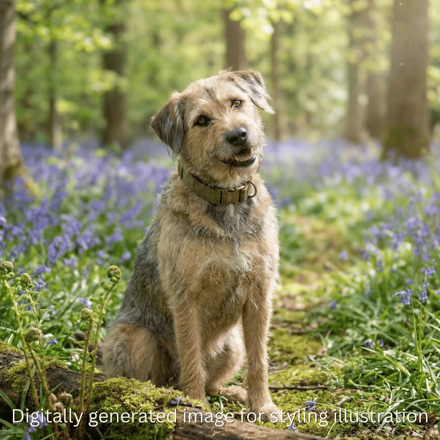 Yorkshire Tweed Luxury Dog Collar - Collared Creatures LTD