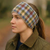 Moorland Country Check  Ladies Harris Tweed Headband