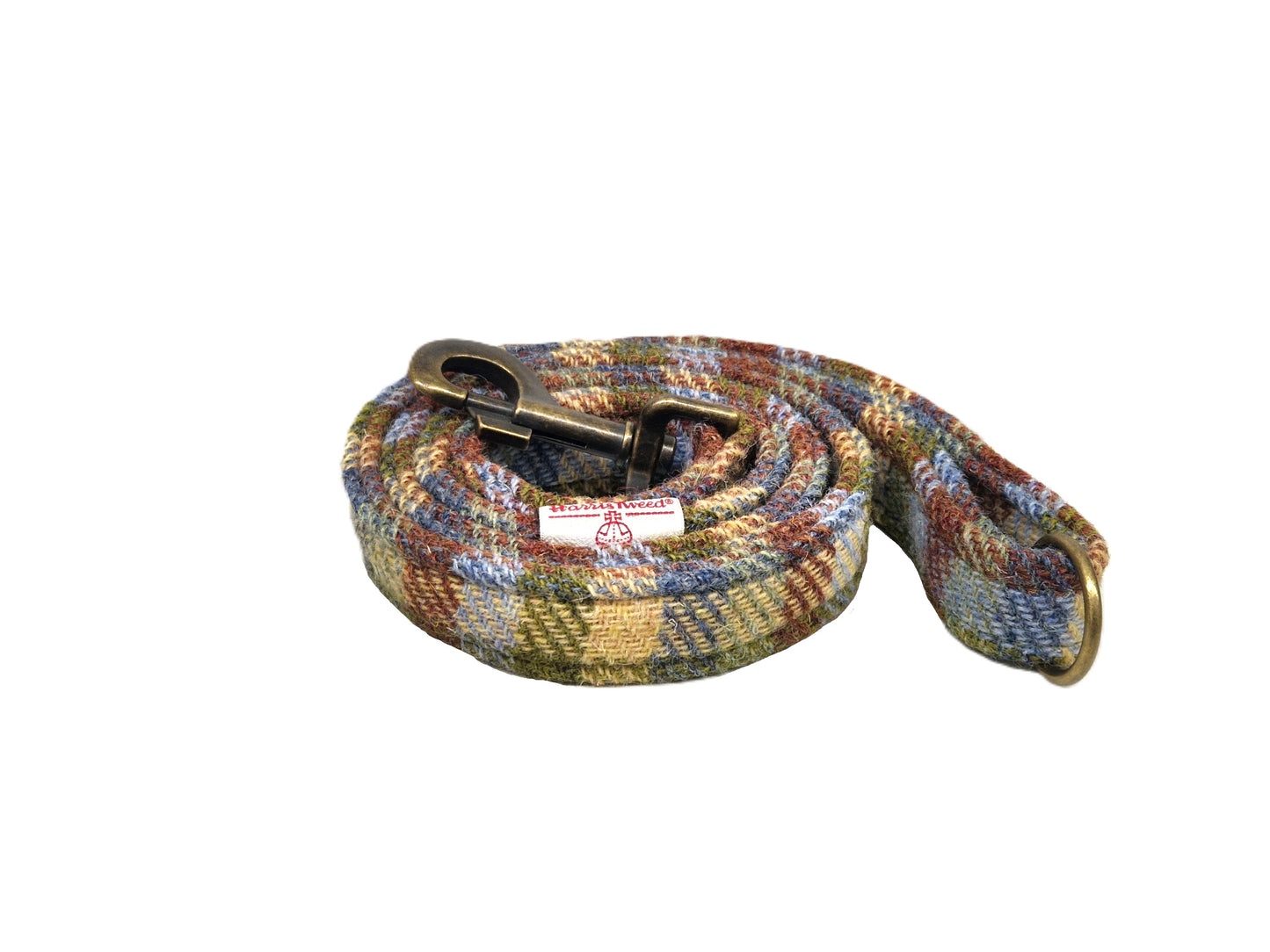 Moorland Country  Check Luxury Harris Tweed Dog Lead /collared creatures